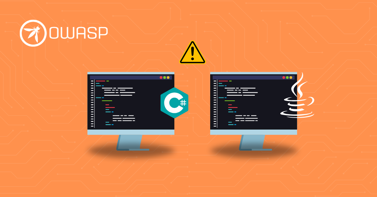 OWASP Vulnerabilities in C# and Java Applications